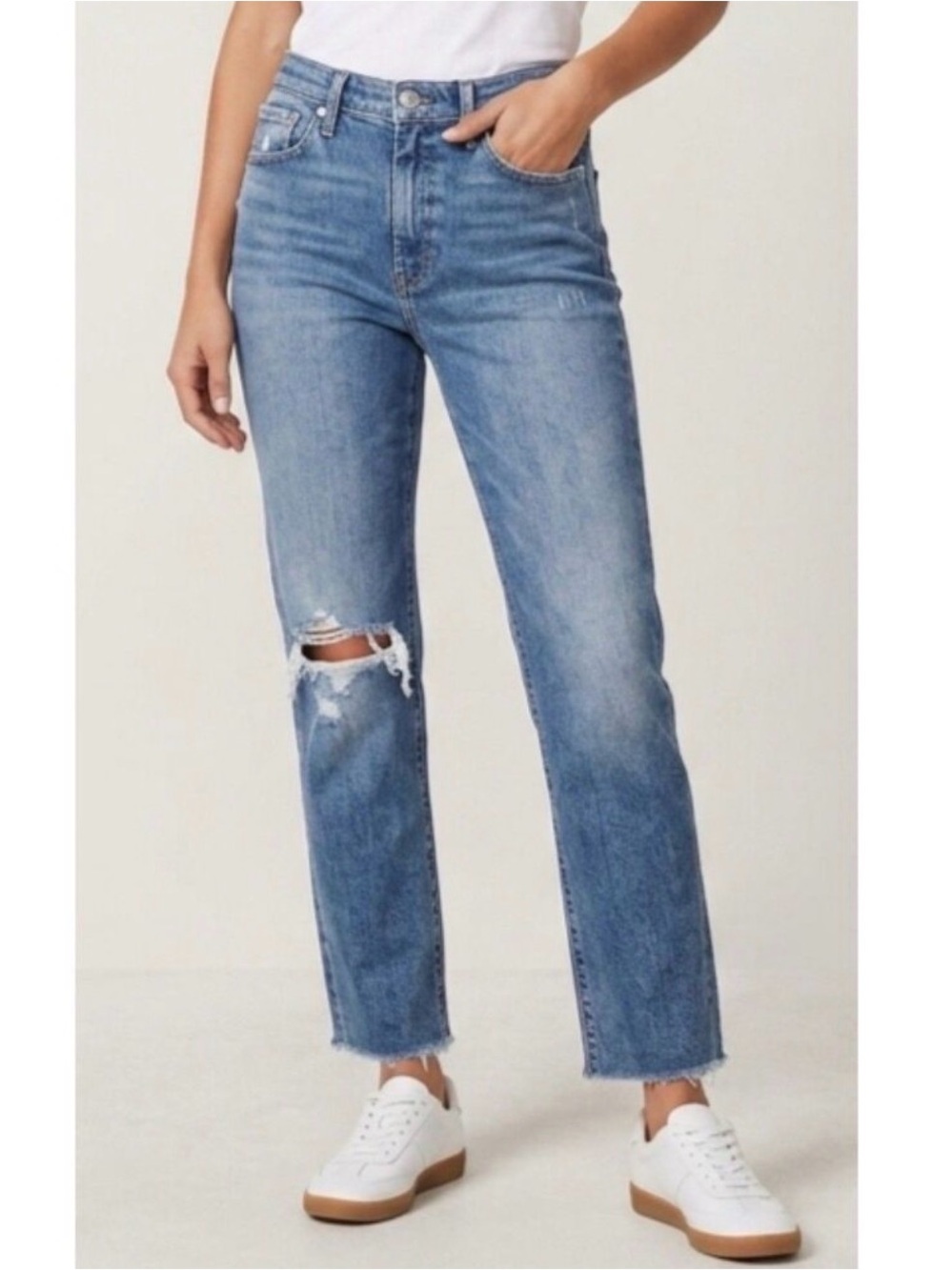 rag & bone Rosa mid rise boyfriend straight jeans size 2/26